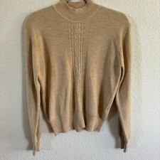 100 merino wool tan and