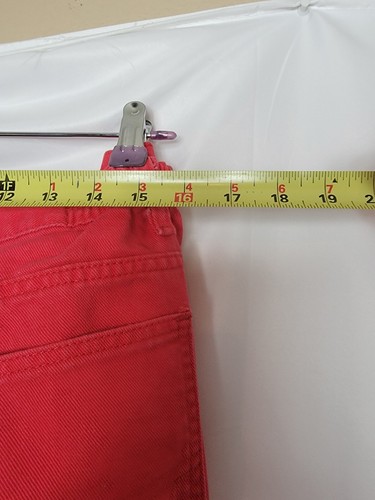 Vintage Womens Jeans 22W Delta Burke JeansWear Red Pants 1990s VTG - Picture 7 of 9