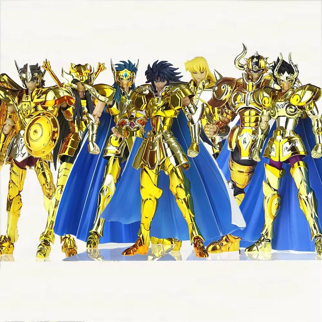 Figurines 12 CHEVALIERS D'OR du Zodiaque Collection Manga SAINT SEIYA ex myth
