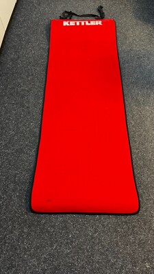 Kettler Jogamatte / Bodenschutzmatte in Rot   Gebraucht
