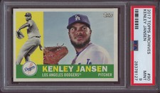2017 Topps Archives 90 Kenley Jansen PSA 9 Mint