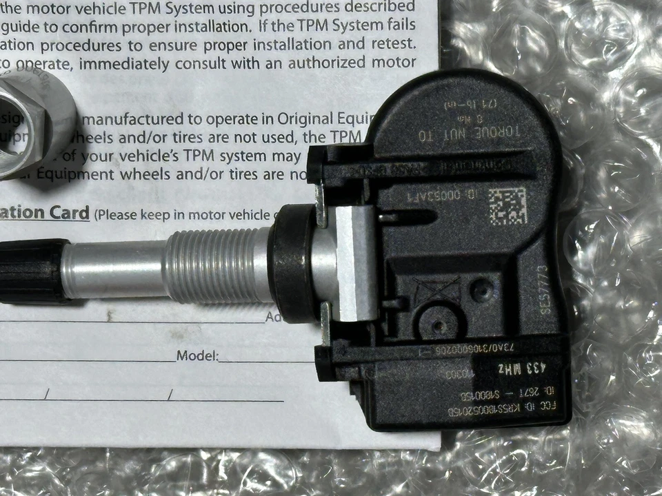 Sensor TPMS-OE VDO SE57773 Dodge, VW, Chrysler 2008-2010 Foto 2 de 4