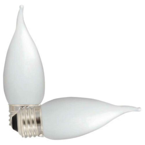 Sylvania 40529 - LED5B10/BENT/DIM/F/827/GL/BL2 Candle Tip LED Light Bulb - Picture 1 of 1