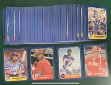 1986 Fleer Baseball SET BREAK singles - stars, rookies, HOFers, #441-660