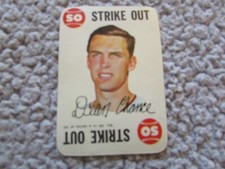 1968 Topps Game Dean Chance