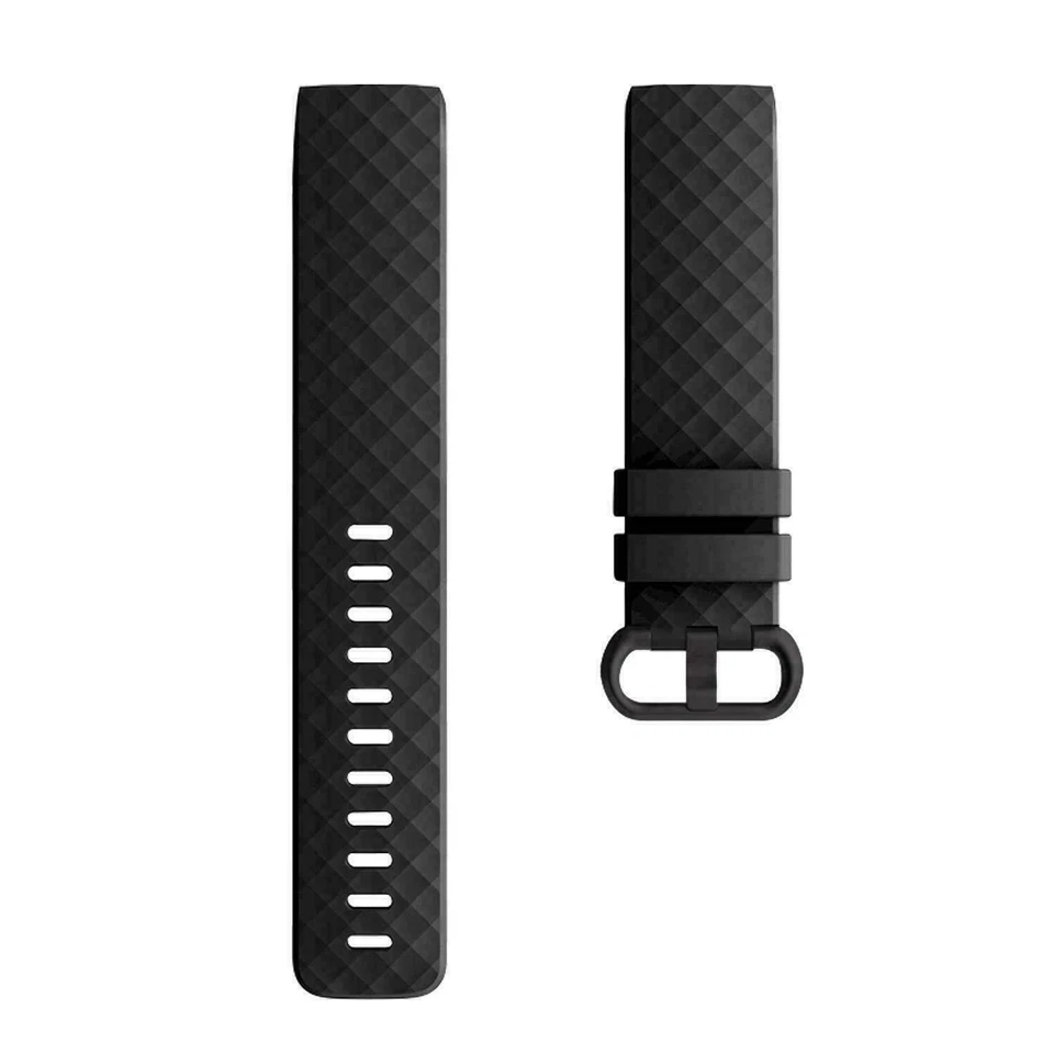 2x Correa de reloj deportiva suave correa de silicona pulsera para Fitbit Charge 3/Charge 4 Foto 4 de 4