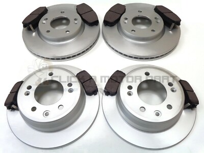 FRONT AND REAR BRAKE DISCS &PADS NEW FOR KIA PRO CEED 1.4 1.6 1.6 CRDi 2008-2012