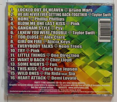 Party Tyme Karaoke Super Hits 19 US CD+G 2013