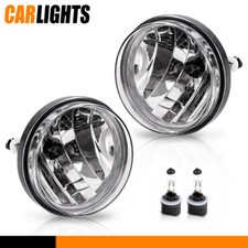 Clear Front Bumper Fog Lights Lamps Fit For 2007-2013 Gmc Sierra 1500 2500 New