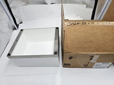 Cal-Mil 12" x 10" Rectangular Riser 3026-55 0832A White Stainless Steel