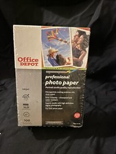 Office Depot Brilliant Gloss Professional Photo Paper 4x6" 100 Sheets