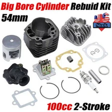 Big Bore 100cc Top End Cylinder Kit For Polaris Sportsman Scrambler Predator 90