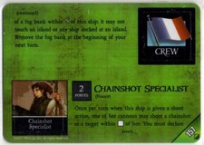 Wizkids Pirates At Oceans Edge CSG Special Ed Chainshot / Smokepot Specialist157