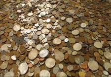 world coin lots 1 LB silver  gold rare coins