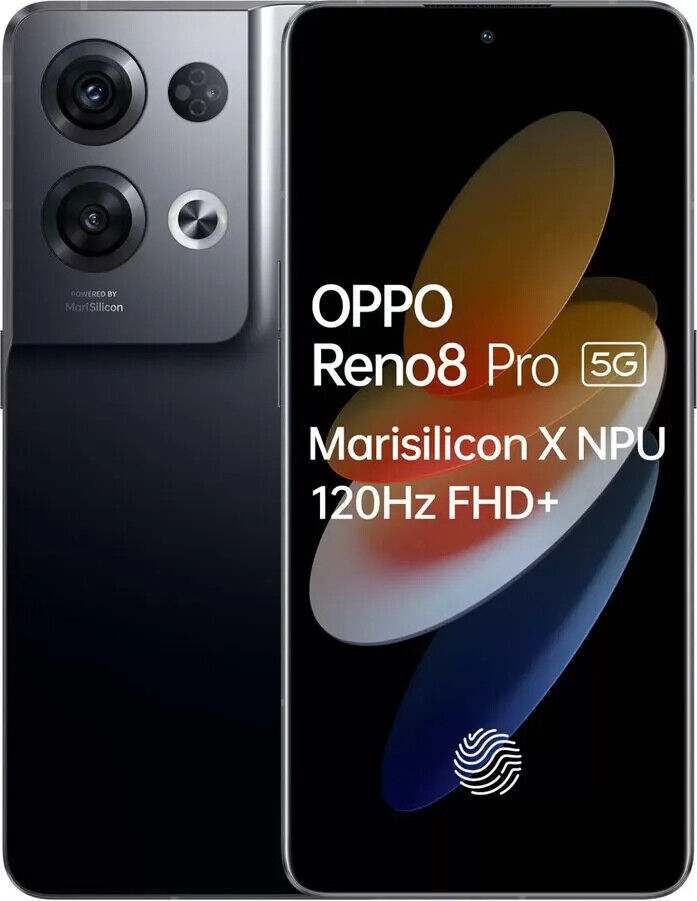 Oppo Reno8 5G (Shimmer Black, 128 GB) (8 GB RAM) 4500
