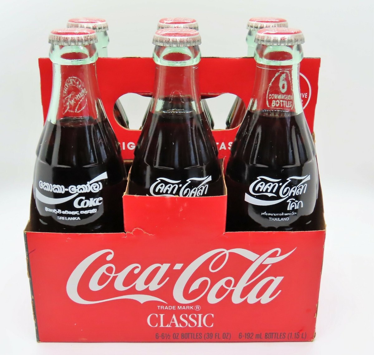 1990 COCA-COLA CLASSIC COMMEMORATIVE AROUND THE WORLD 1990 COCA-COLA CLASSIC COMMEMORATIVE AROUND THE WORLD