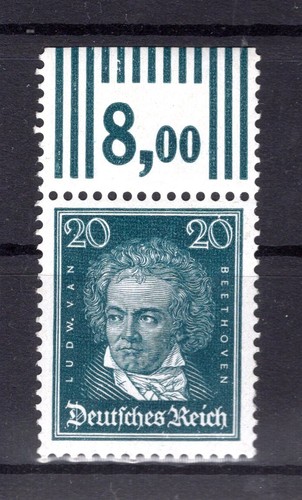 Dr-Weimar 392 Wor Upper Margin MNH Unstamped (K7458