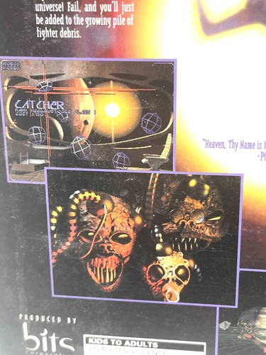 Nihilist PC Game CD-ROM Big Box 1996 Hardcore Games w/ Glasses Vintage - Picture 5 of 7