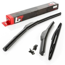 Frontwischer + Heckwischer Scheibenwischer Set Düse für Toyota Corolla Kombi E12