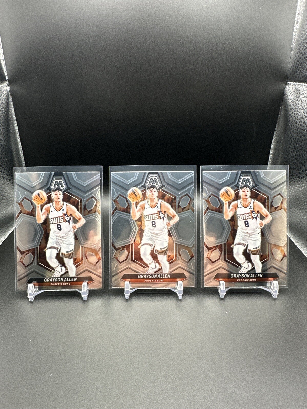 GRAYSON ALLEN 2023-24 Panini MOSAIC Basketball #69 Phoenix Suns Lot Of 3 Cards