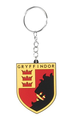 Harry Potter Gryffindor Schlüsselanhänger Schlüsselring Gummianhänger Keychain