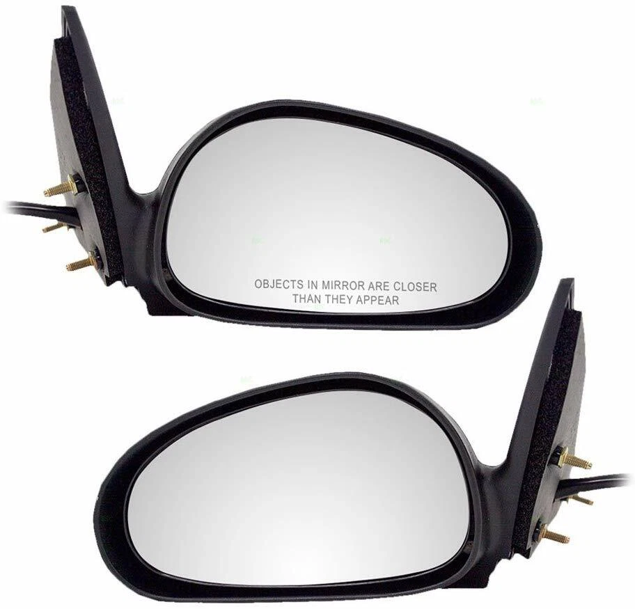 Novo conjunto de espelhos elétricos esquerdo e direito para 1999-2004 Ford Mustang FO1320171 FO1321171 - Imagem 2 de 4