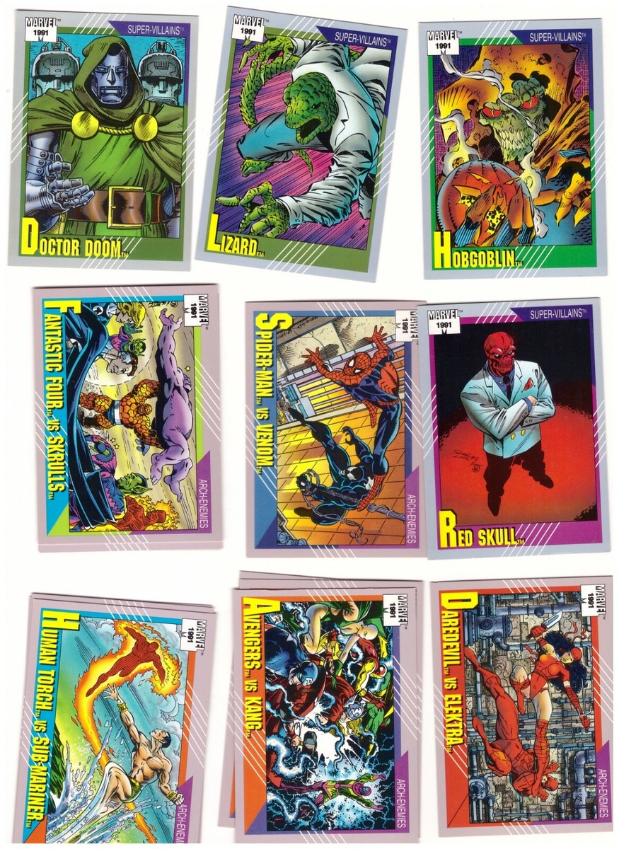 MARVEL 1991 トレーディングカード まとめ メルカリ便 MARVEL 1991 トレーディングカード まとめ メルカリ便