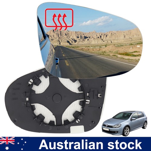 Right Side Heated Convex Mirror Glass For VW Skoda Octavia (01/04 To 05/09) – Audonghai