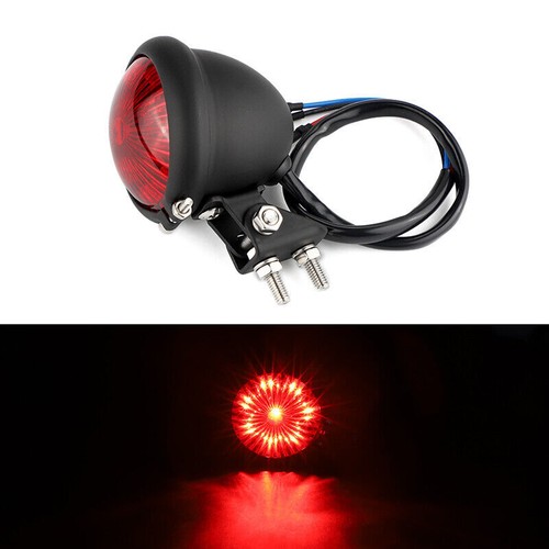 Motorcycle LED Tail Light Rear Brake Lamp For Harley Cafe Racer Bobber