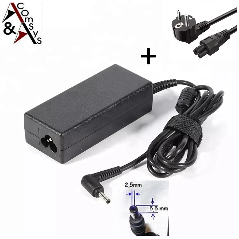 Netzteil 19V 3.42A 65W für Asus Laptop F551 F551C F555 F555L F555LA F555UA #1 - Bild 2 von 4