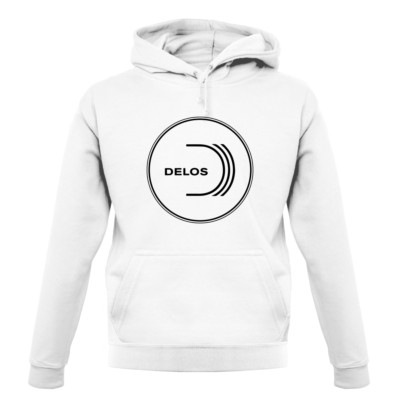 Delos Logo - Kapuzenpullover Amusement Park Freizeitpark Fanshirt Resort Film