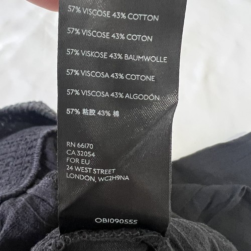 Free People Valencia durchsichtige bestickte Hose schwarz XS Baumwolle NEU - Bild 9 von 9