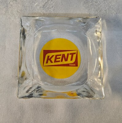 #ad #ad Vintage KENT FEEDS Advertising Ashtray GREAT $14.98
