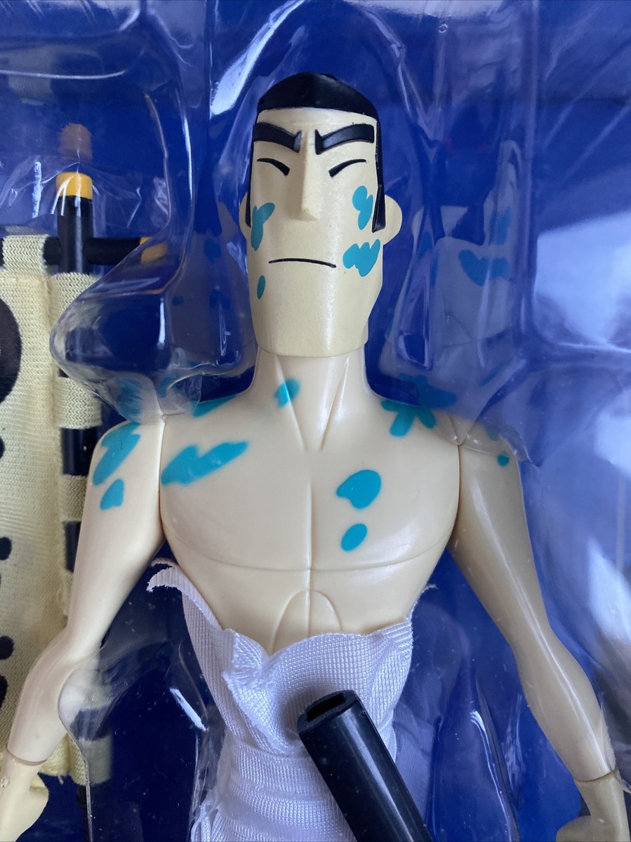 CARTOON NETWORK SAMURAI JACK スタチュー　フィギュア Samurai Jack SPINNING BLADE Samurai Jack 8” Action Figure Cartoon