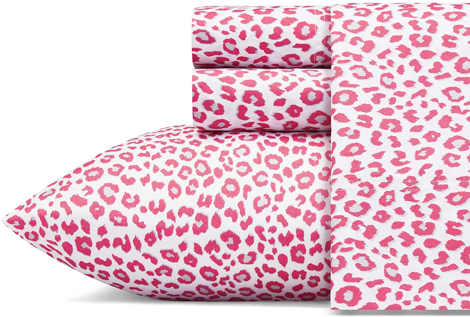 - Queen Sheets, Soft & Lightweight Bedding, Fade & Wrinkle Resistant (Leopard, Q