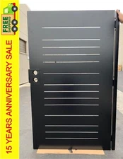 Contemporary modern metal gate, Modern Metal Gate, Custom size Art Pedestrian