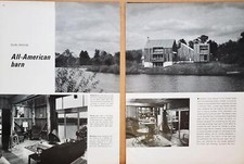 1970 Kirtland Ohio American Barn Remodel Jim Dickson Architect Magazine Photo Pg