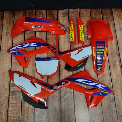 Grafik + Plastik CR125R CR250R 2000-2001 NEUE 2023 Polisport Restyle Honda kit