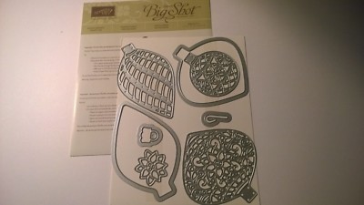 STAMPIN UP~STEMPEL~BIG SHOT~SIZZIX FRAMELITS/DIES~''AM CHRISTBAUM''~THINLITS