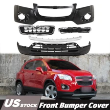 Front Bumper Cover Fascia & Grille Assembly Kit For 2013-2016 Chevrolet Trax