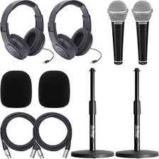 2 Pack Accessory Kit for PodTrak P4 Portable Multitrack Podcast Recorder