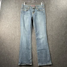 Vigoss Venice Bootcut Jeans Women's 5 Blue Light Wash Low Rise