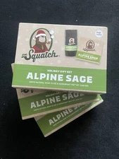 Dr Squatch Holiday Gift Set Alpine Sage Soap & Deodorant Lot Of 3 Sets Brand New