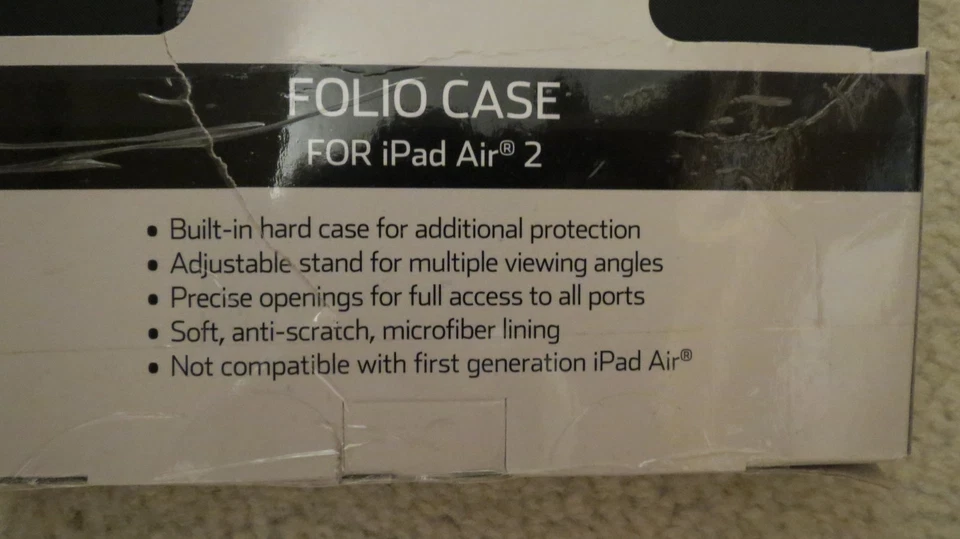 Onn ONA16TA010 FOLIO CASE COVER for iPad Air 8 - Image 4 of 4