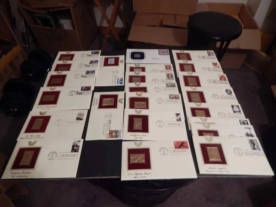 First Day Issue Stamp Collection Historical Stamps, Walt Disney, Blues & Jazz - Image 3 of 4