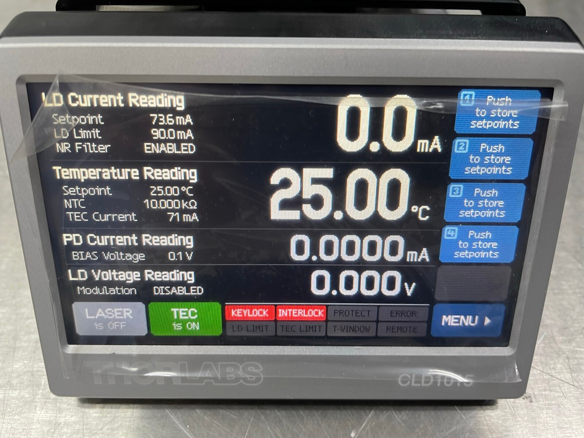 FREEWAY D2 シネマデコーダー Thorlabs CLD1015 Compact LD and Temperature Controller (No Power