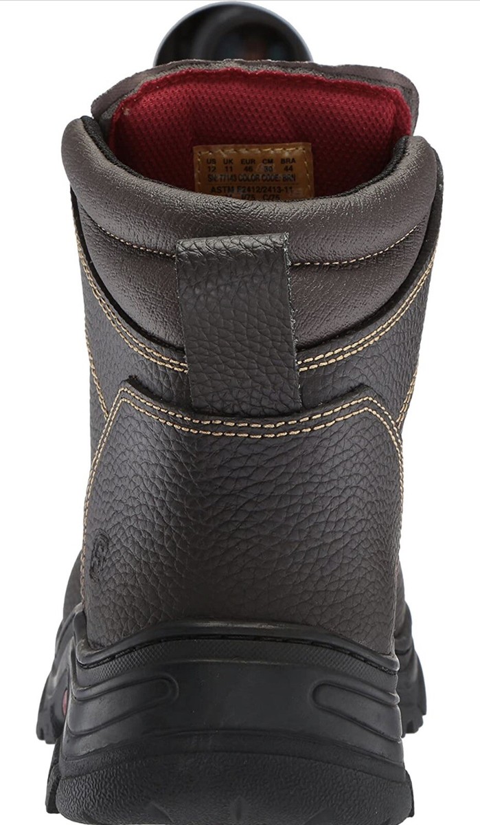 Skechers Men\'s Burgin Tarlac Steel Toe Work Boot Style 77143 BRN Excellent Cond Skechers Burgin Tarlac Brown Steel Toe Work Boot Style 77143  main image 3