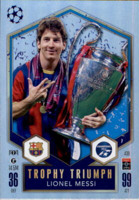 Match Attax CL 24/25 Champions League 2024/2025 438 Lionel Messi