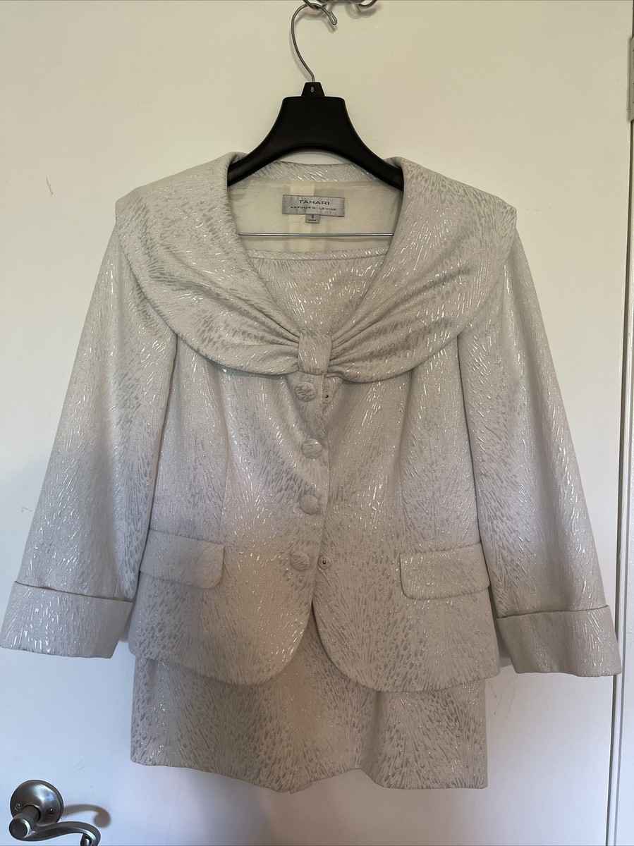 Robe D'été Tahari Arthur S. Levine Jaune - Taille 8P, Longueur Genoux, Idéale Pour Mariage Ou Cocktail