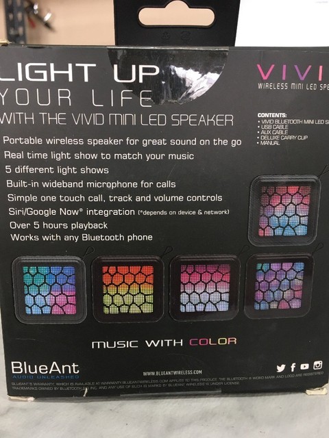 vivid speaker light up